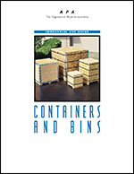 Containers and Bins, APA Form X235