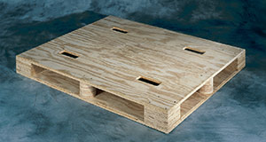 Plywood block pallet